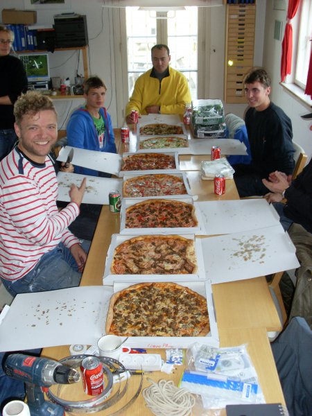 Arbdag oktober-2011 Pizza galore